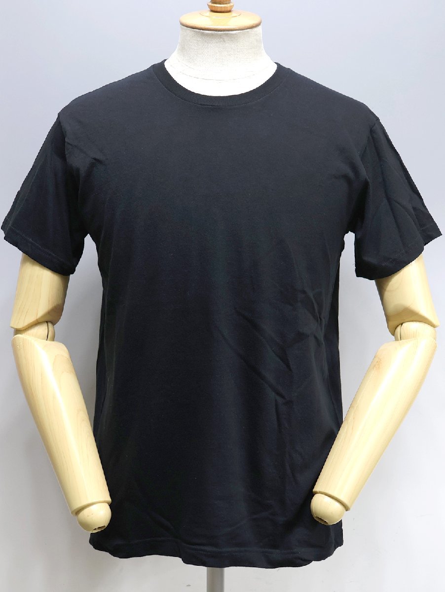 Hanes (ヘインズ) Japan Fit COMFORT WEIGHT 5.3 / 無地クルーネックTシャツ ブラック size L_画像1