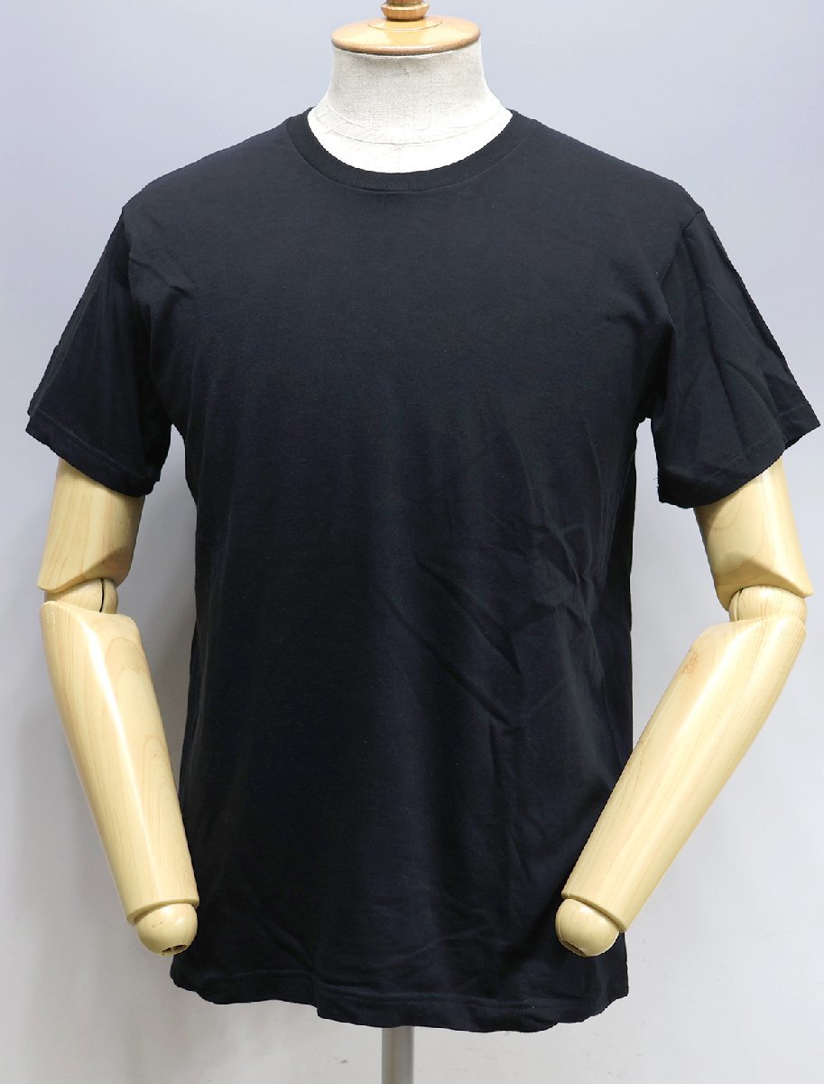 Hanes (ヘインズ) Japan Fit COMFORT WEIGHT 5.3 / 無地クルーネックTシャツ ブラック size L_画像2