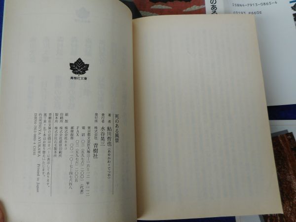 2*.. есть пейзаж Ayukawa Tetsuya / Seijusha Bunko 1995 год, первая версия, с покрытием название ..*... часть ... доводить до крайности есть. основной длина сборник 