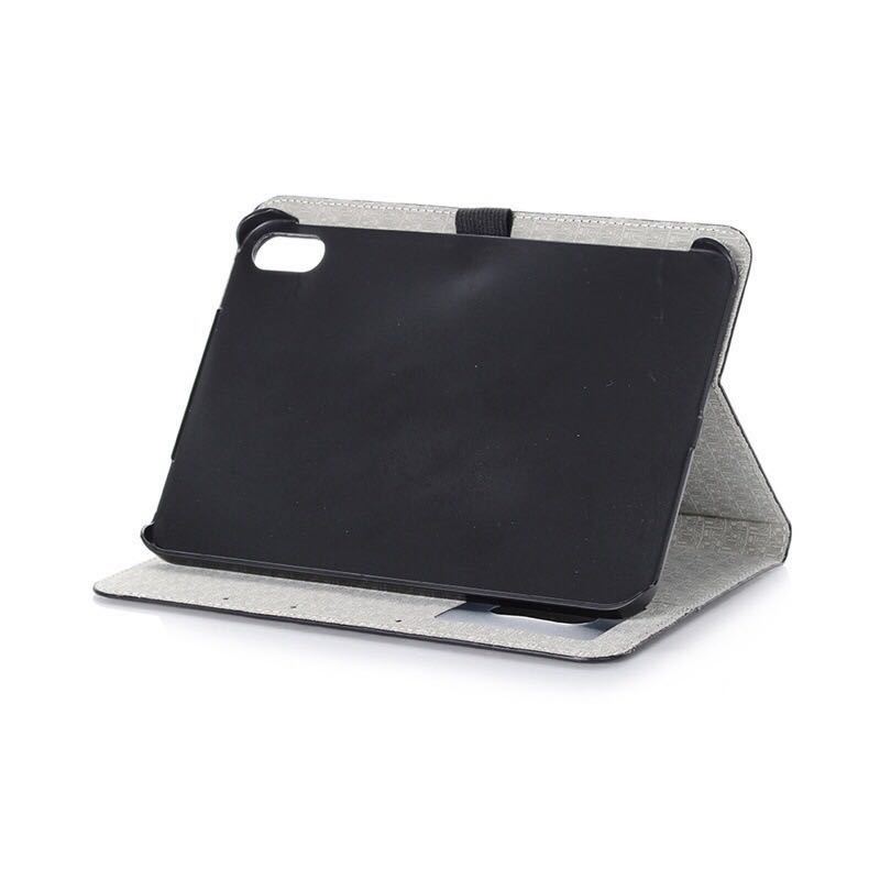 ipad mini6 レザーケース ipad mini6 クロコケース アイパッドミニ6 カバー iPad mini 第六世帯　黒_画像3