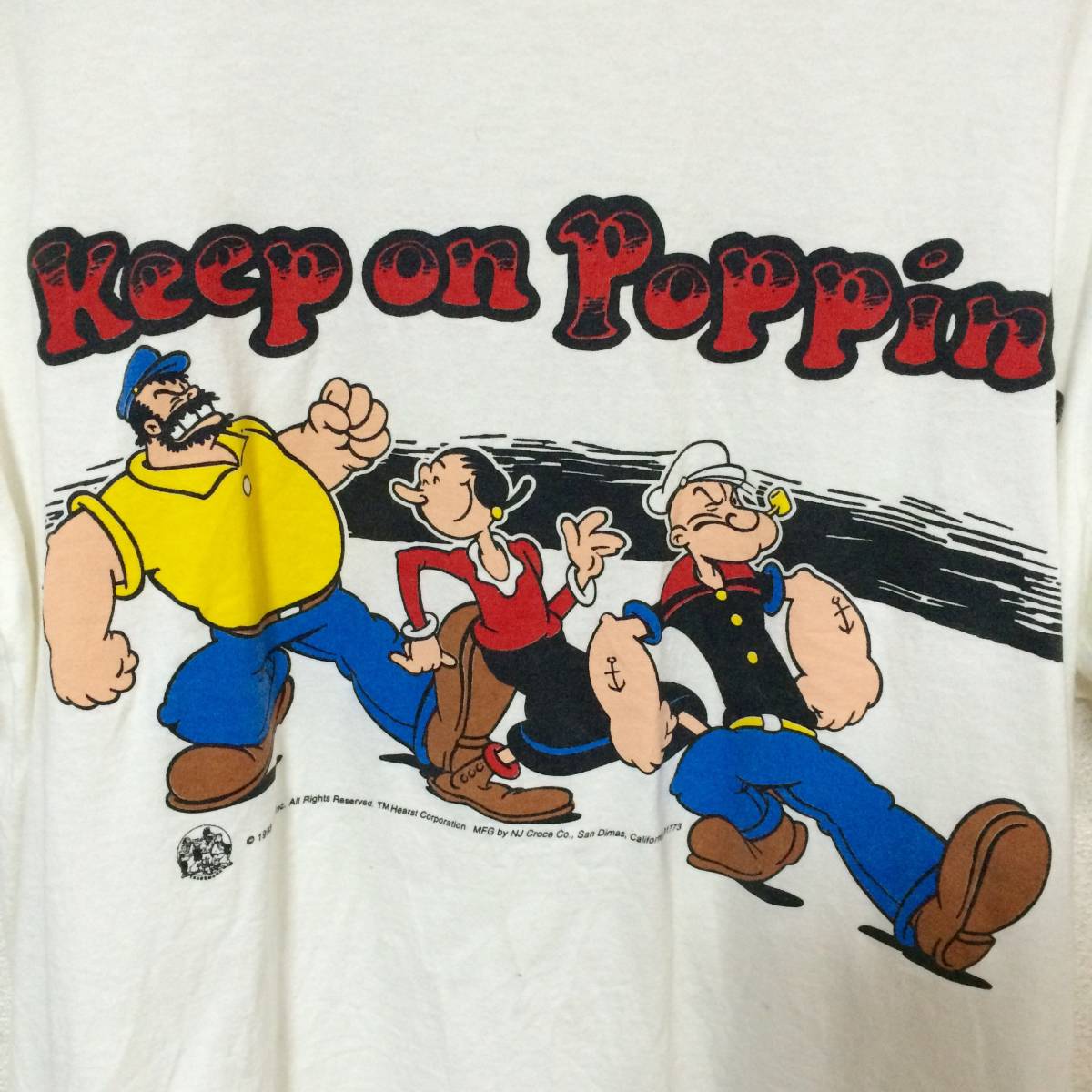 ヤフオク! - 希少 USA製 90sヴィンテージ ポパイ POPEYE