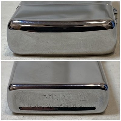 ★【動作未確認・中古品】Zippo　ジッポライター　1992年6月 UNIVERSITY HAWAII　喫煙具 ※ホイールが固くて回りません_画像5