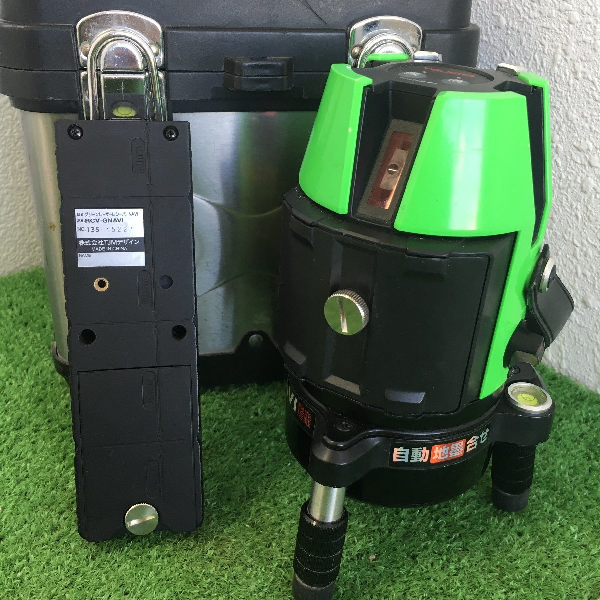 104BK TAJIMA タジマ グリーンレーザー墨出し器 ZEROGN-KJY navi機能