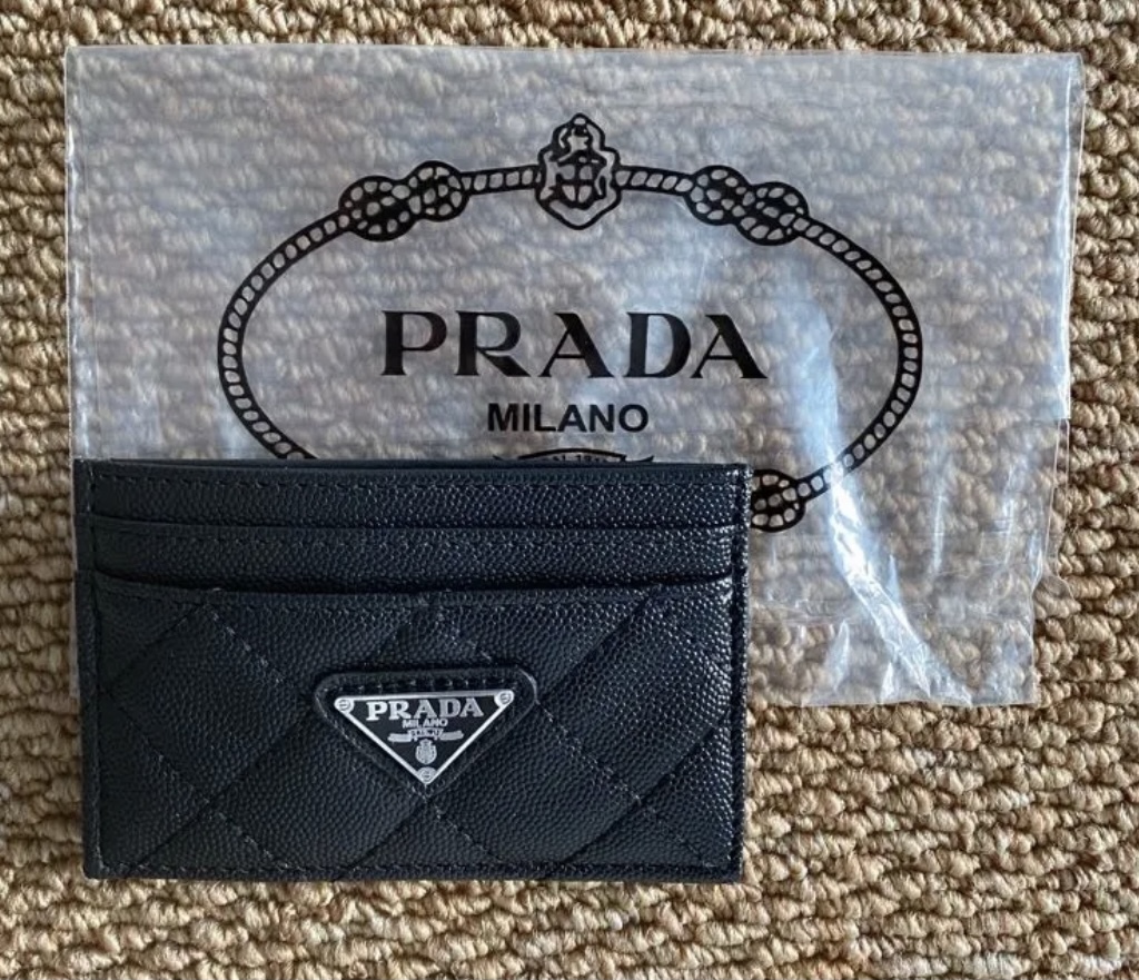 □プラダ□  プラダ コインケース カードケース ポーチ ブラック
