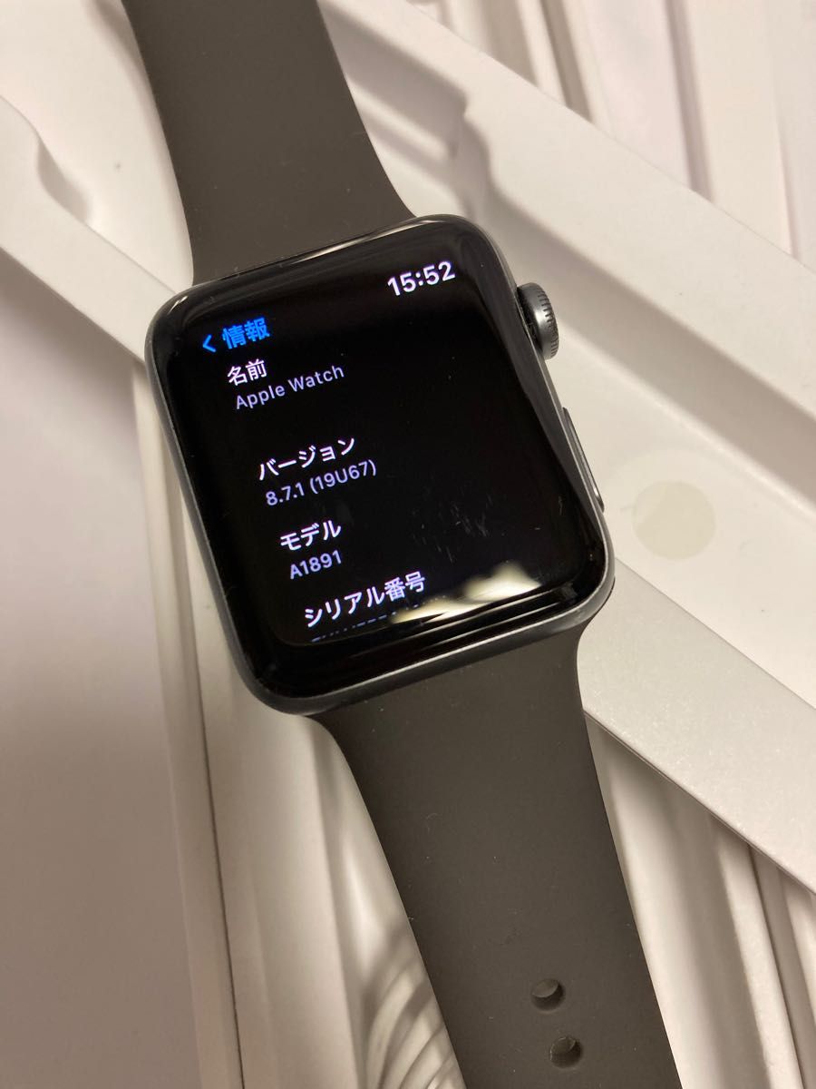 していまし ヤフオク! - apple watch 3 42mm GPS+セルラーモデル 替え