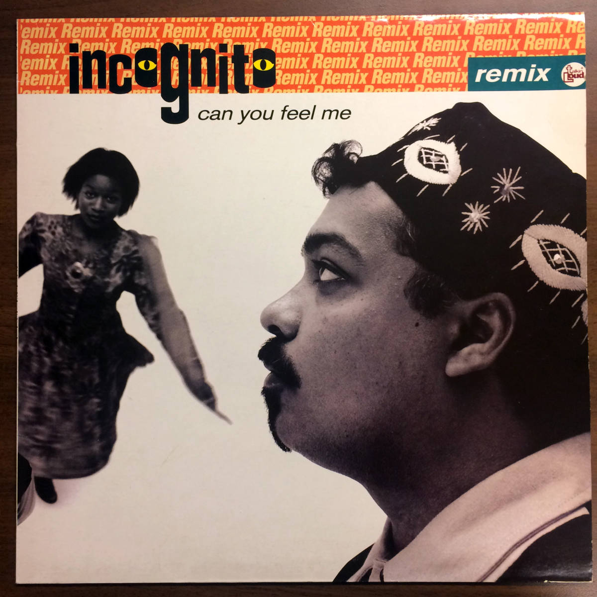 即決 人気盤 Incognito / Can You Feel Me (Remix) 12inch UKオリジナル Acid Jazz, House, Jazz-Funk, Downtempo 大ヒット曲_画像1