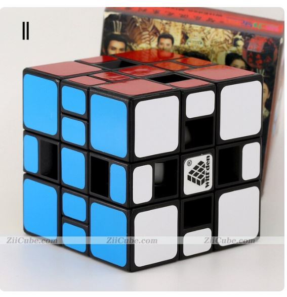 Witeden 3X3X3 Magic wa-m hole Cube series v1 v2 v3 VERSION i ii iii sticker special . puzzle 3X3 professional intellectual training toy 