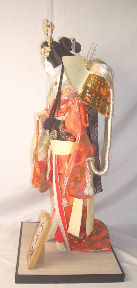  прекрасный товар * японская кукла . -слойный ... произведение стеклянный кейс ввод высота 46.*os5