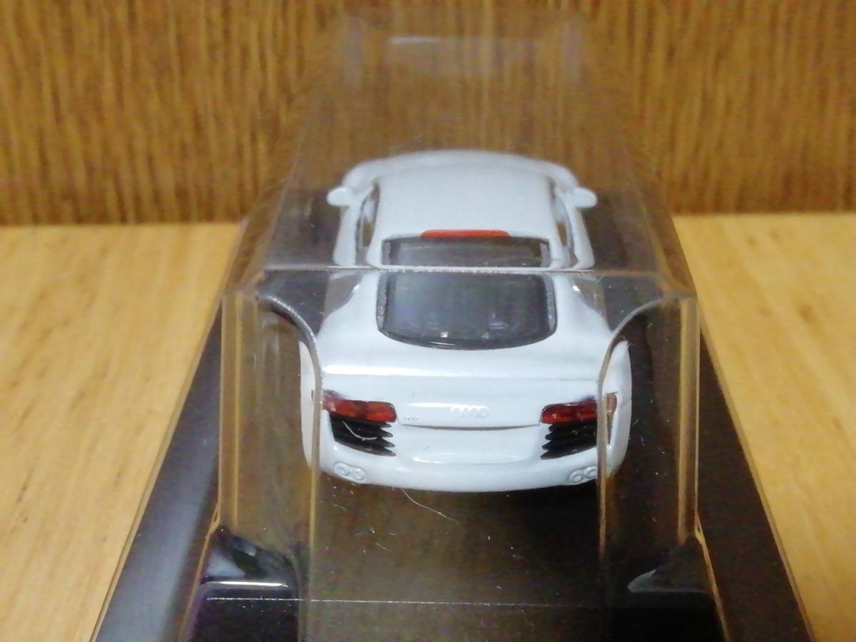 京商 1/64スケール アウディ ミニカーコレクション2　Audi R8 ホワイト　ブリスター未開封品 未使用 KYOSHO_画像5
