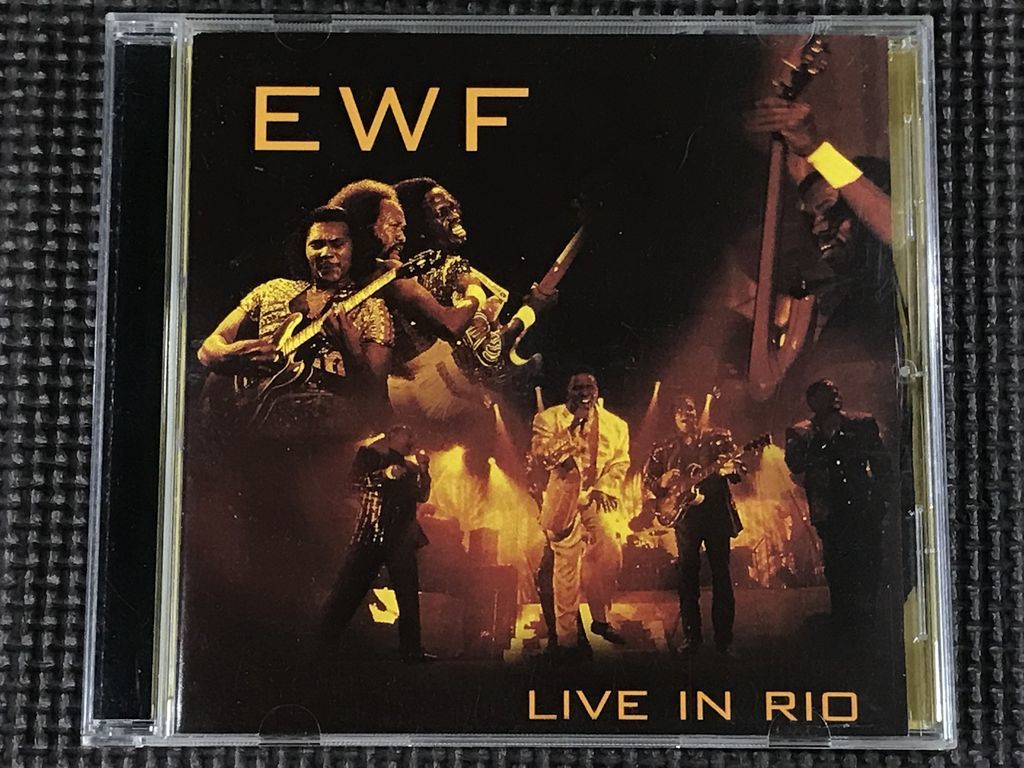 アース・ウィンド＆ファイアー　EWF LIVE IN RIO ライヴ・イン・リオ　EW&F CD