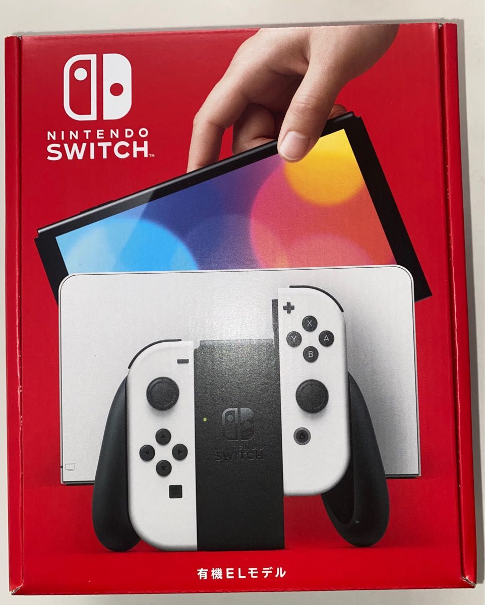 新品 未使用 Nintendo Switch 有機ELモデル ホワイト 店舗印なし
