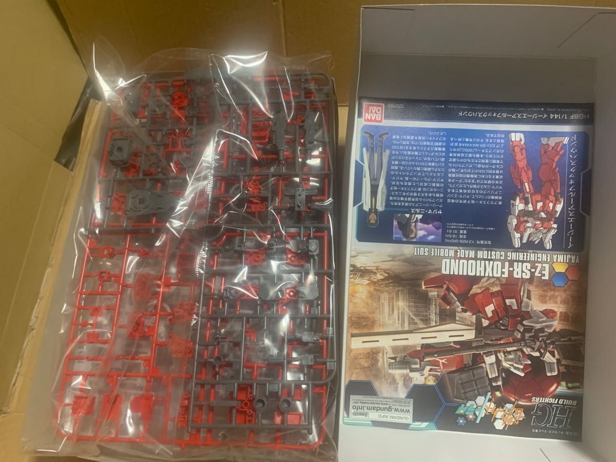 HGBF 1/144 Ez-SR フォックスハウンド プラモデル (プレミアムバンダイ限定)