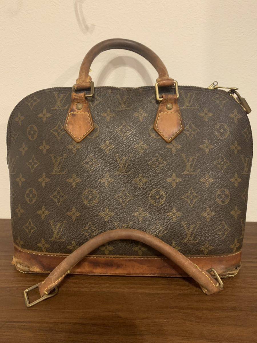 ジャンク品 ルイヴィトン LOUIS VUITTON ハンドバッグ M51130 アルマ