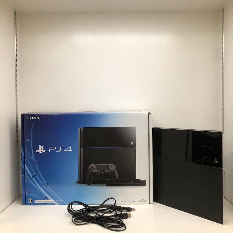 230601RM510430 SONY PlayStation4 500GB ジェットブラック CUH-1000A　プレステ4