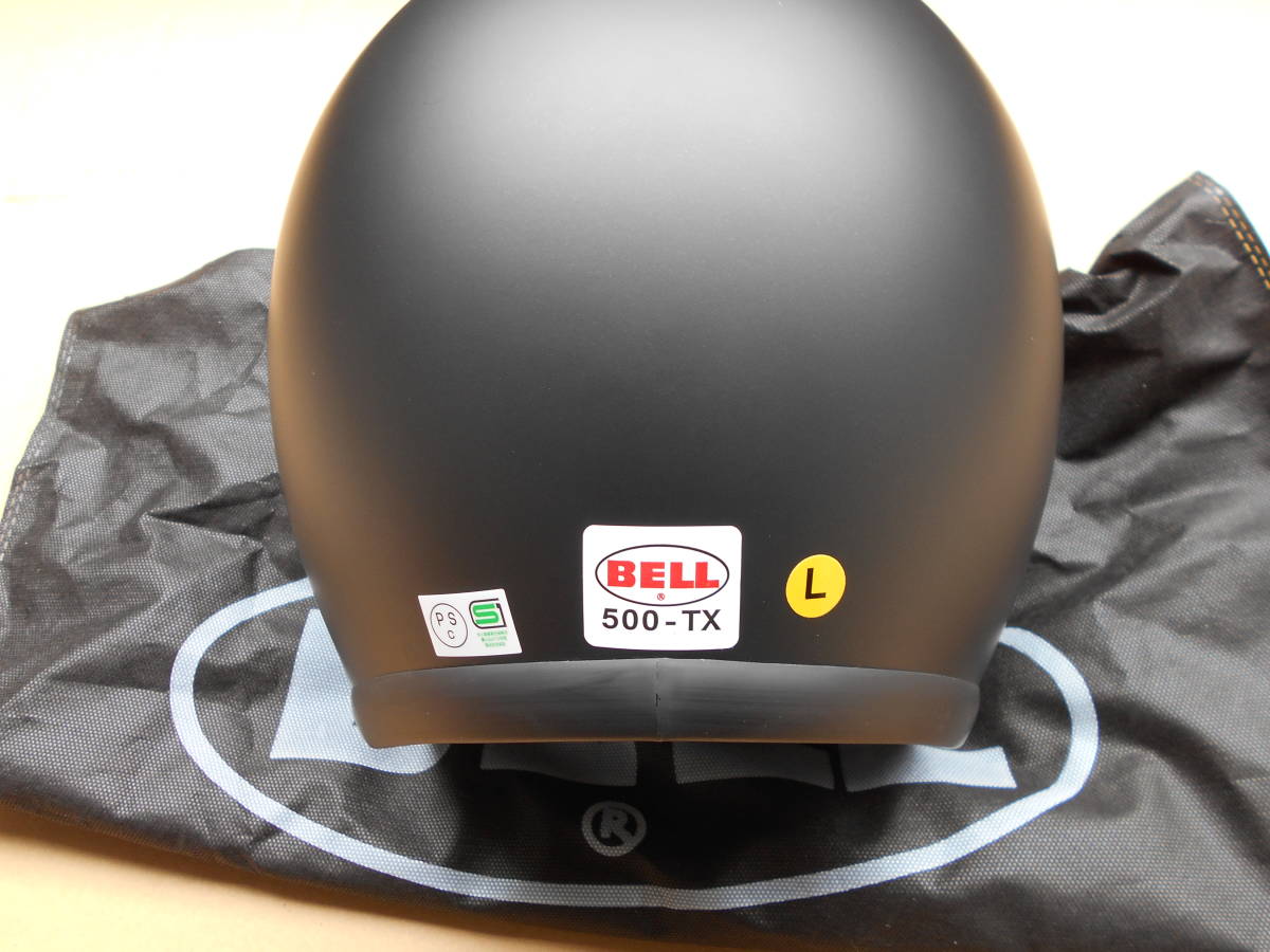 BELL 500-TXJ フラットブラック(艶消し黒) Lサイズ 新品 送料無料 61