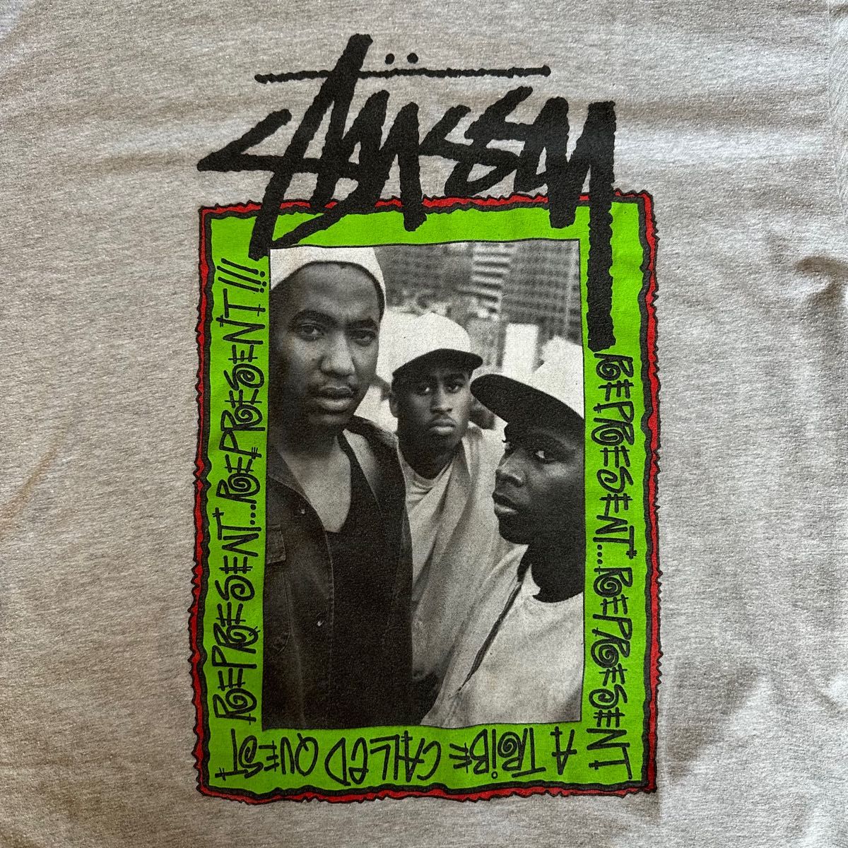 stussy × A TRIBE CALLED QUEST Tシャツ