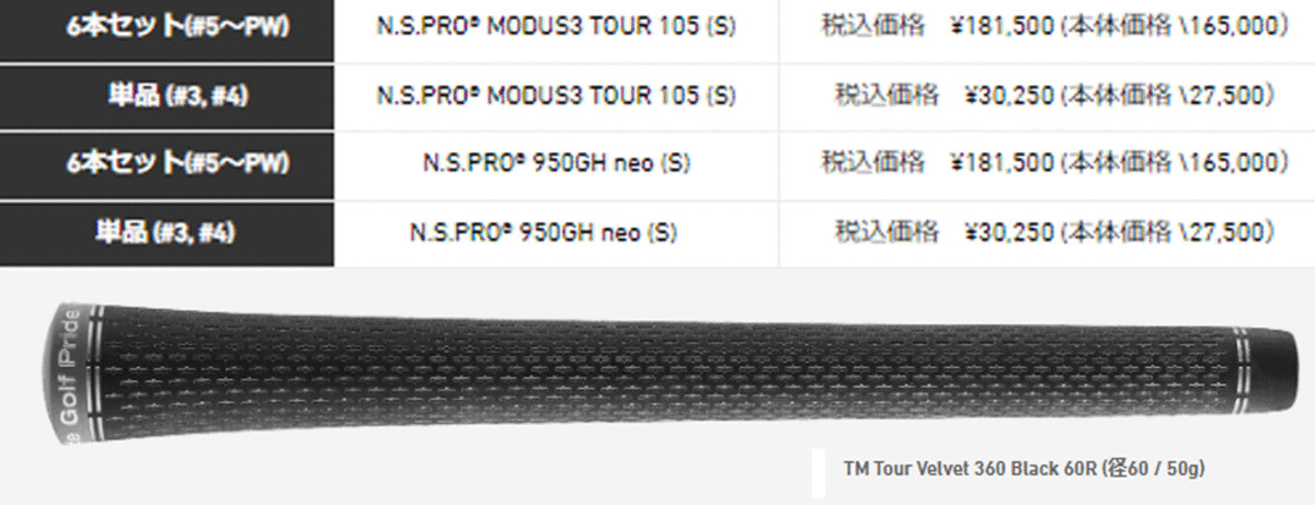 新品□テーラーメイド□2021.9□NEW P790('21)□6本アイアン【5~P