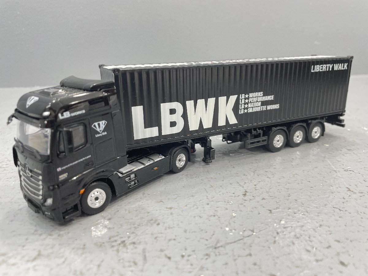 〇 MINI-GT 1/64 メルセデスベンツ アクトロス 40ftコンテナ LBWK 同梱