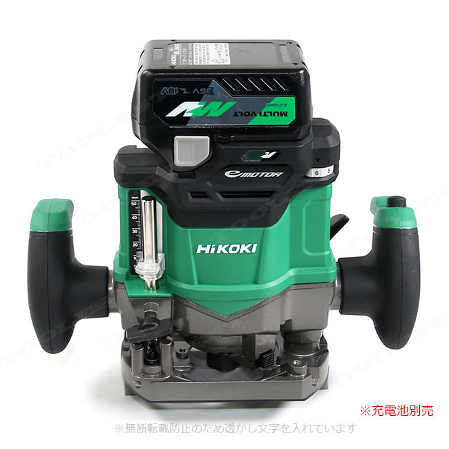 魅力的な HIKOKI(ハイコーキ)36V コードレスルータ M3612DA(NN) 本体