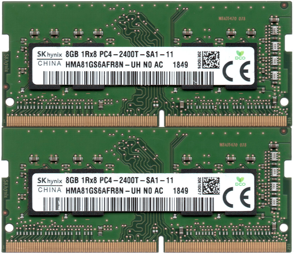 SKhynix PC4-2400T 8GB メモリ（ノートパソコン用） タブレット