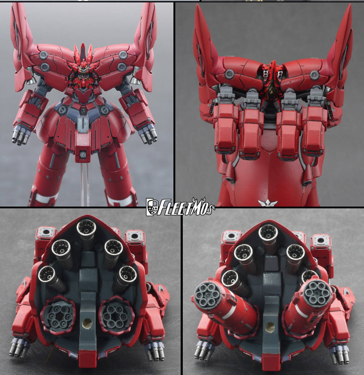 FLEETMO 1/1700 ネオ・ジオング ガレージキット ガレキ レジン FLEETMO 1/1700 ネオ・ジオング ガレージキット ガレキ レジン