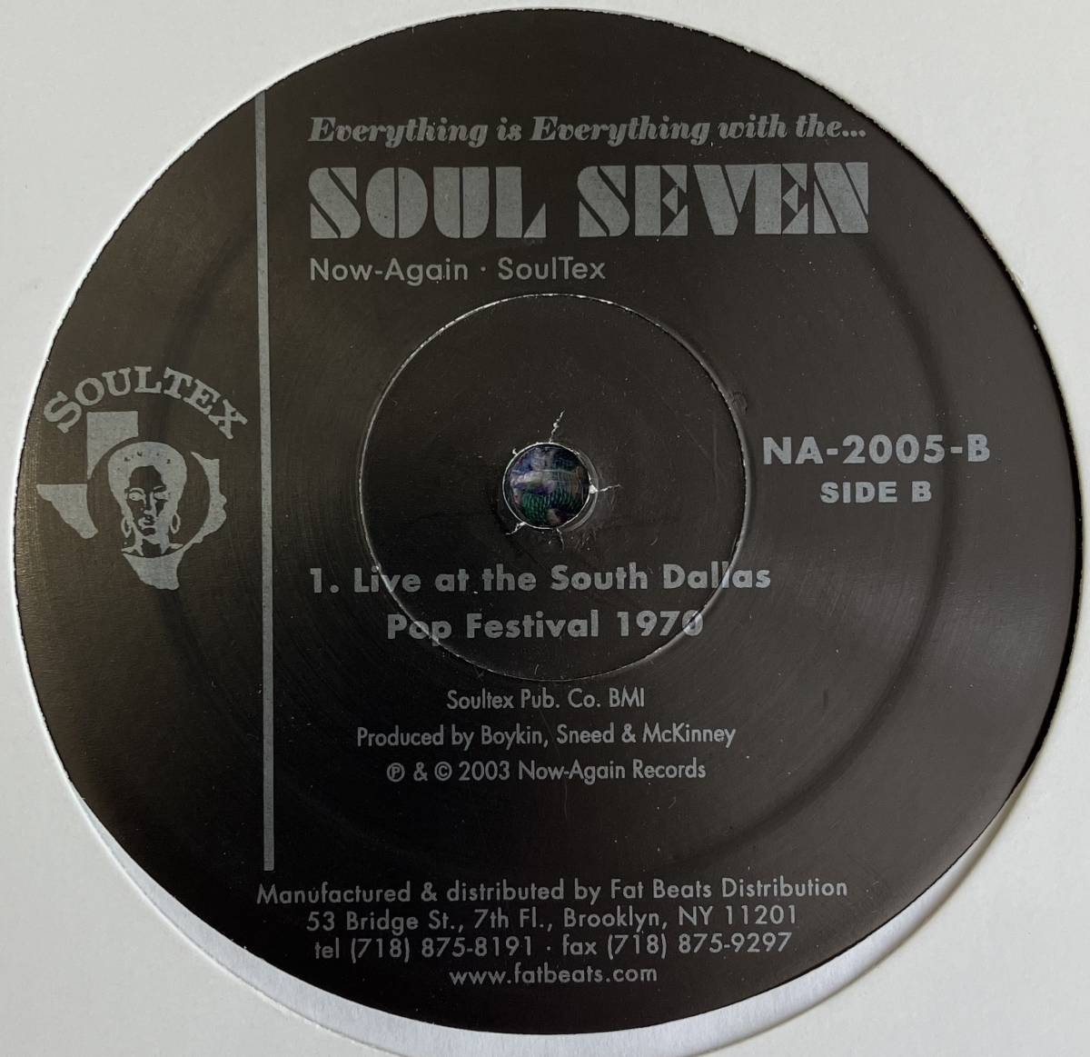 [ 12 / レコード ] The Soul Seven / Mr. Chicken ( Funk / Soul ) ファンク ソウル_画像2