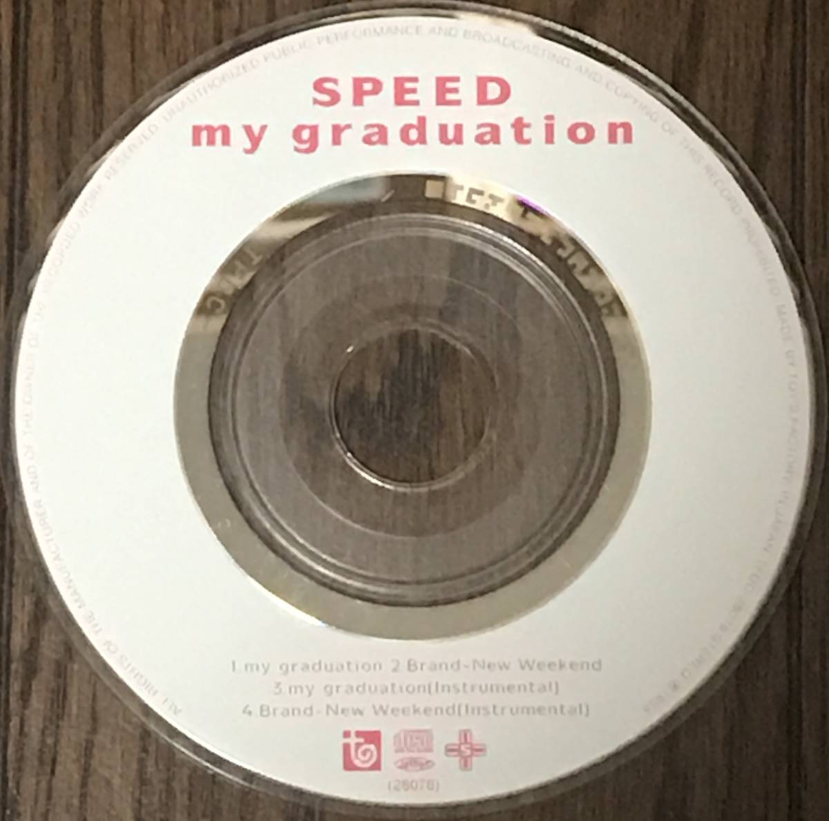 [ 8cm CD ] Speed / My Graduation ( J-POP ) 名曲_画像1