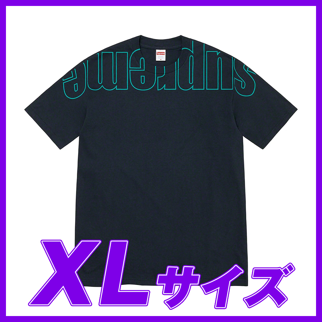 おトク情報がいっぱい！ / XL Tee（Navy) Down Upside 1802 Supreme