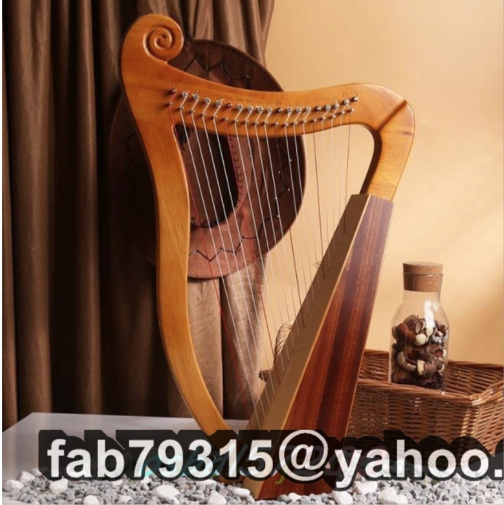 ライアー楽器 ハープ 楽器 19トーン 木製 リャキン_画像3