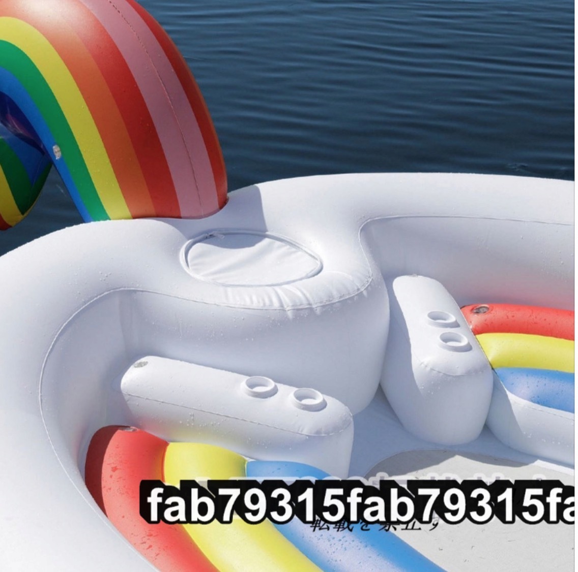 6 человек для надувной Unicorn водный супер большой float bo-