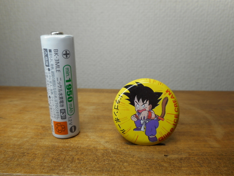 ドラゴンボール　缶バッジ　グリコ　おまけ　非売品　昭和レトロ_画像2