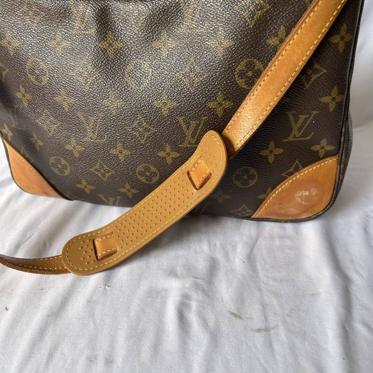 ▽【1円スタート】ルイ・ヴィトン LOUIS VUITTON バッグ ブローニュ30 モノグラム M51265 ショルダーバッグ _画像7