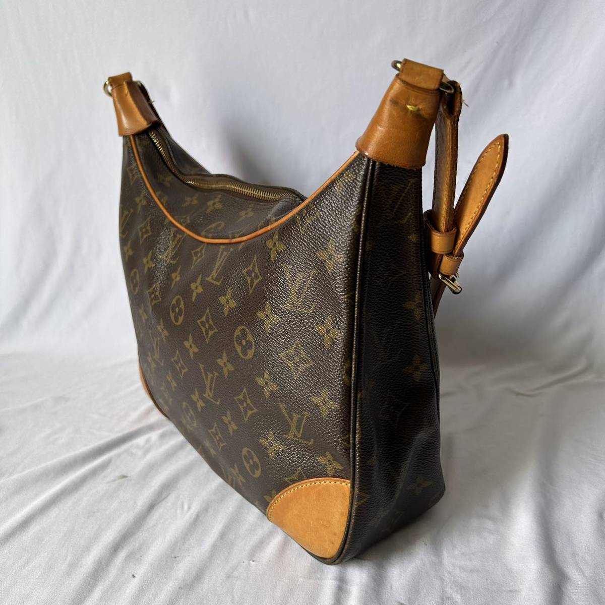 ▽【1円スタート】ルイ・ヴィトン LOUIS VUITTON バッグ ブローニュ30 モノグラム M51265 ショルダーバッグ _画像5