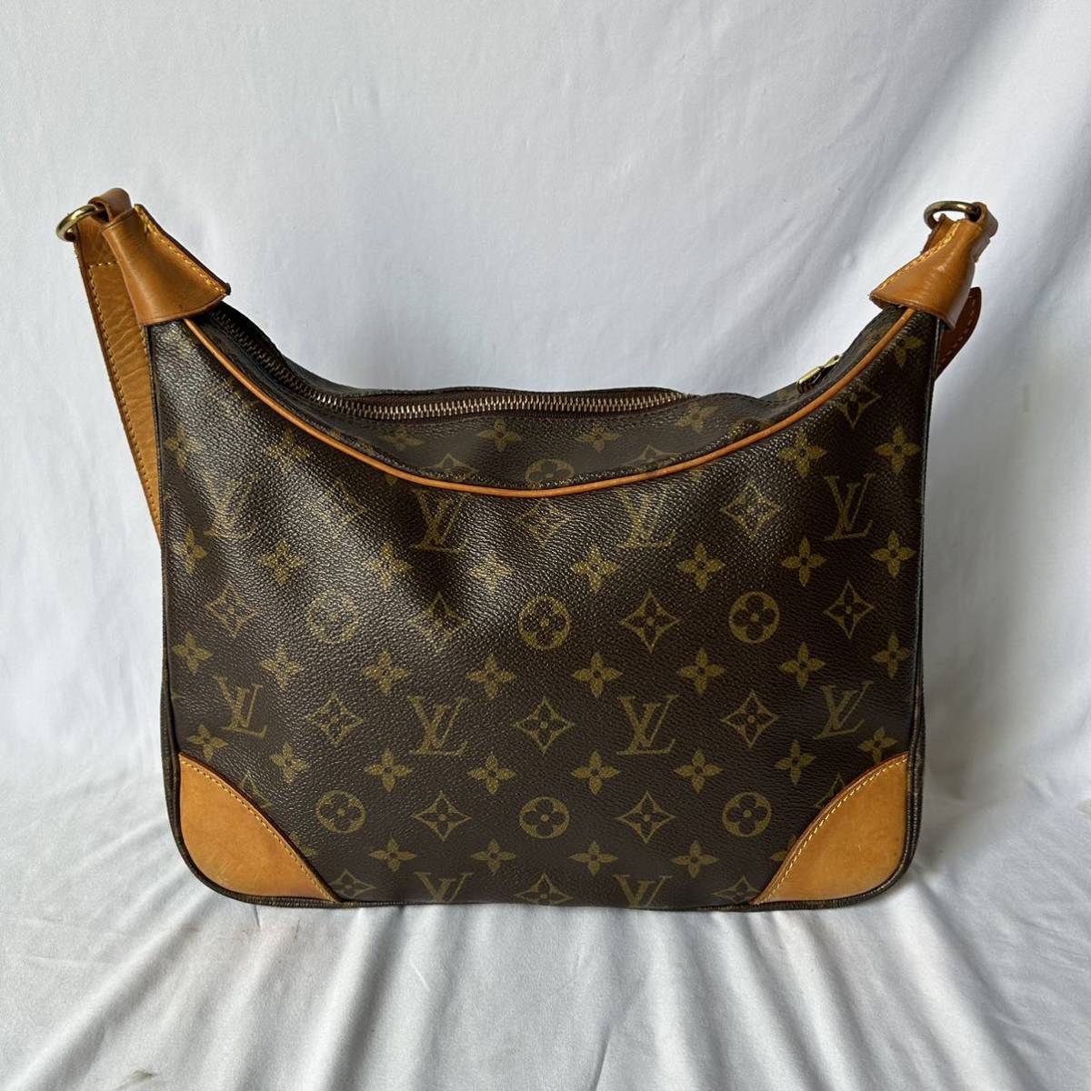 ▽【1円スタート】ルイ・ヴィトン LOUIS VUITTON バッグ ブローニュ30 モノグラム M51265 ショルダーバッグ _画像2