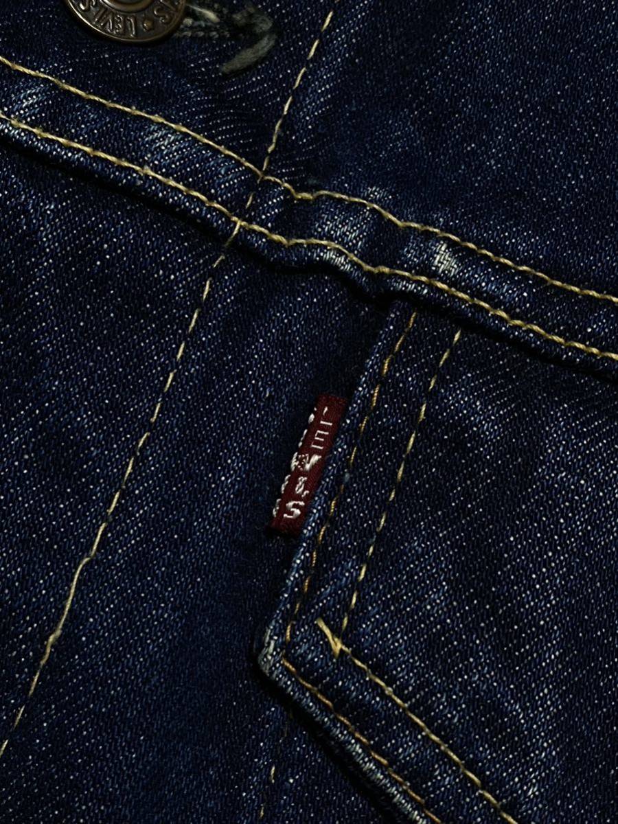 ビンテージ 60s LEVIS リーバイス 557XX ギャラなし デニムジャケット 44ぐらいの画像8