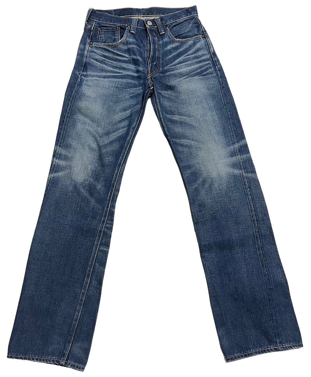 日本製 LVC LEVI'S VINTAGE CLOTHING 47501-0016 リーバイス ヴィンテージクロジング スーパーリアルユーズドミッド デニムパンツ W311