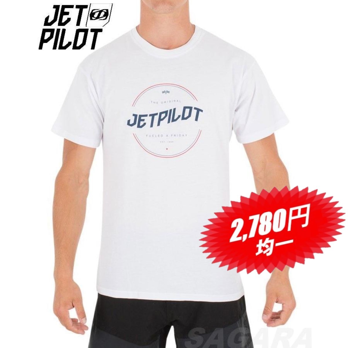  jet Pilot JETPILOT футболка морской распродажа 2780 иен единообразие бесплатная доставка tsui ste do футболка белый M S17648 короткий рукав 