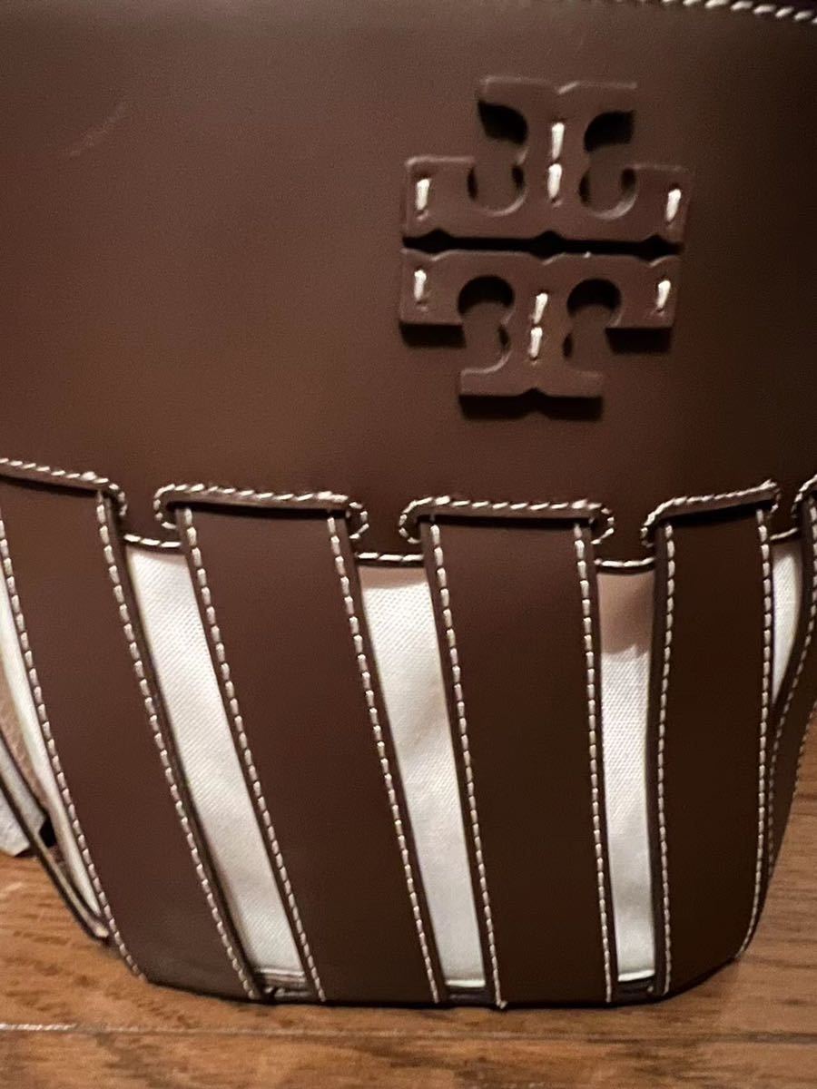 新品】トリーバーチ TORY BURCH マックグロー ストライプ ダイカット