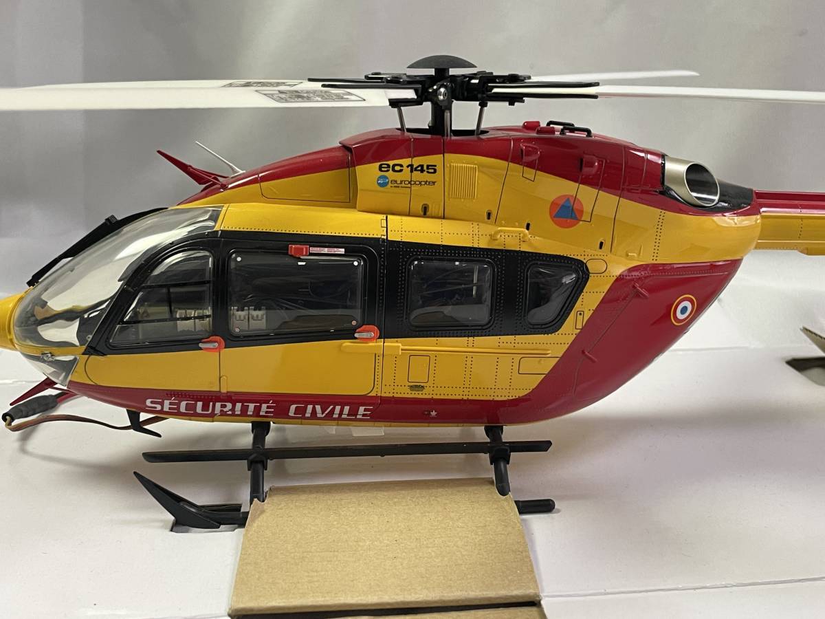 ラジコン 電動ヘリ ヒロボー HIROBO SRB EC145 4B REGA 塗装済 ラジコン 電動ヘリ ヒロボー HIROBO SRB EC145 4B REGA 塗装済