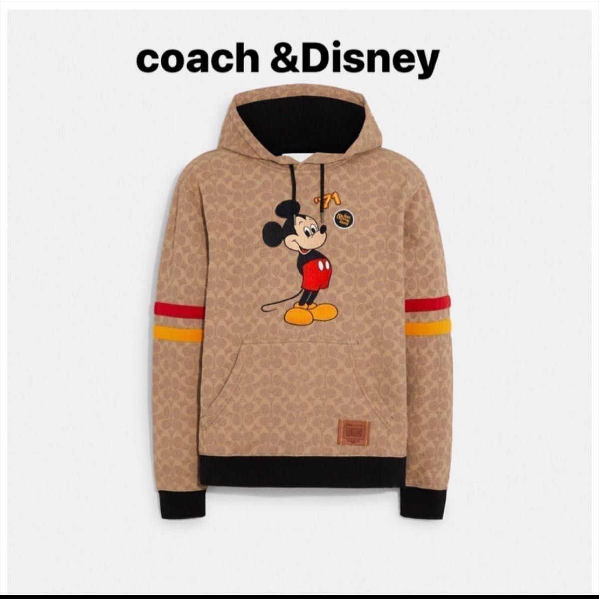 DISNEY x COACH】ミッキーマウス シグネチャー フーディー