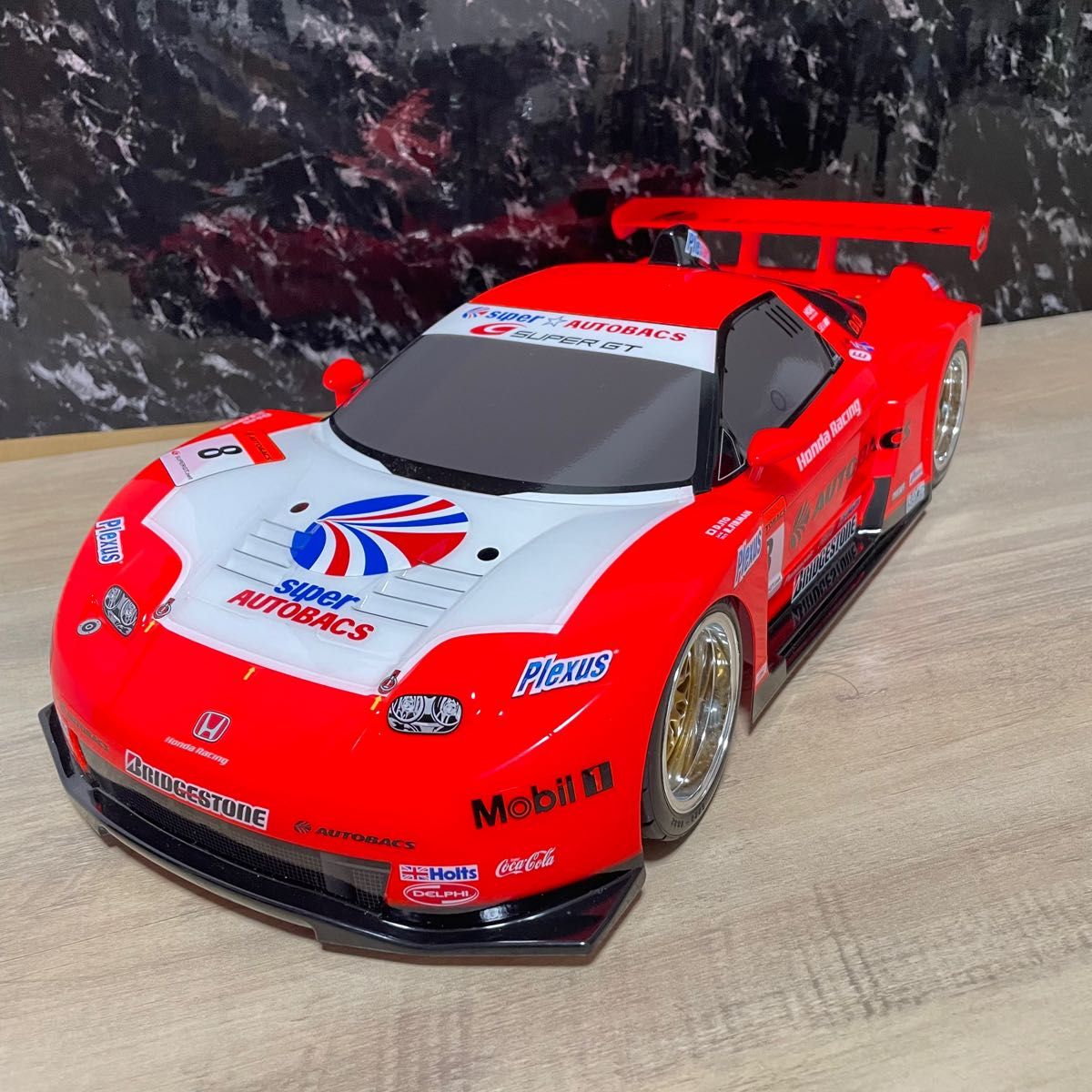 タミヤ　ホンダ nsx 1/10 ラジコンボディーrc 　ツーリング 完成品