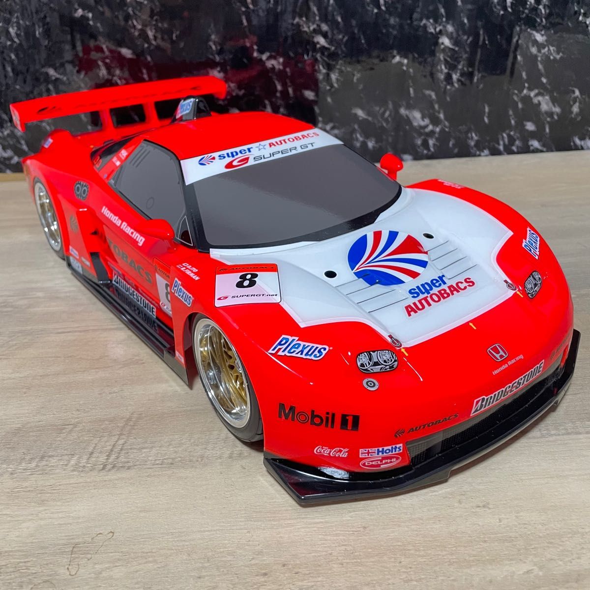 タミヤ　ホンダ nsx 1/10 ラジコンボディーrc 　ツーリング 完成品