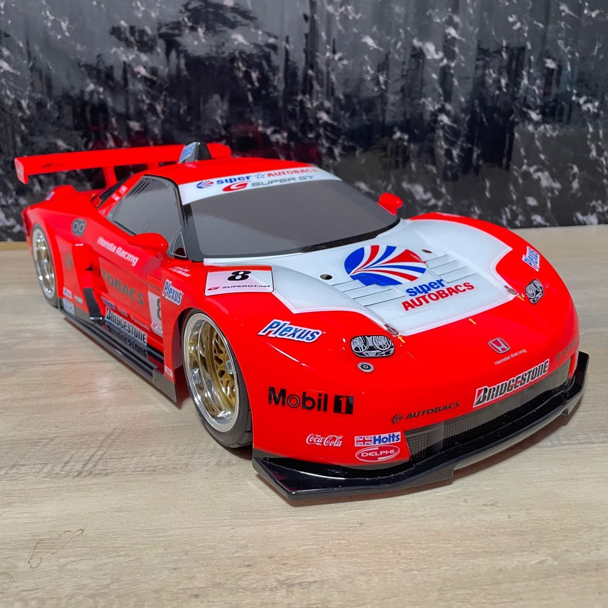 タミヤ　ホンダ nsx 1/10 ラジコンボディーrc 　ツーリング 完成品