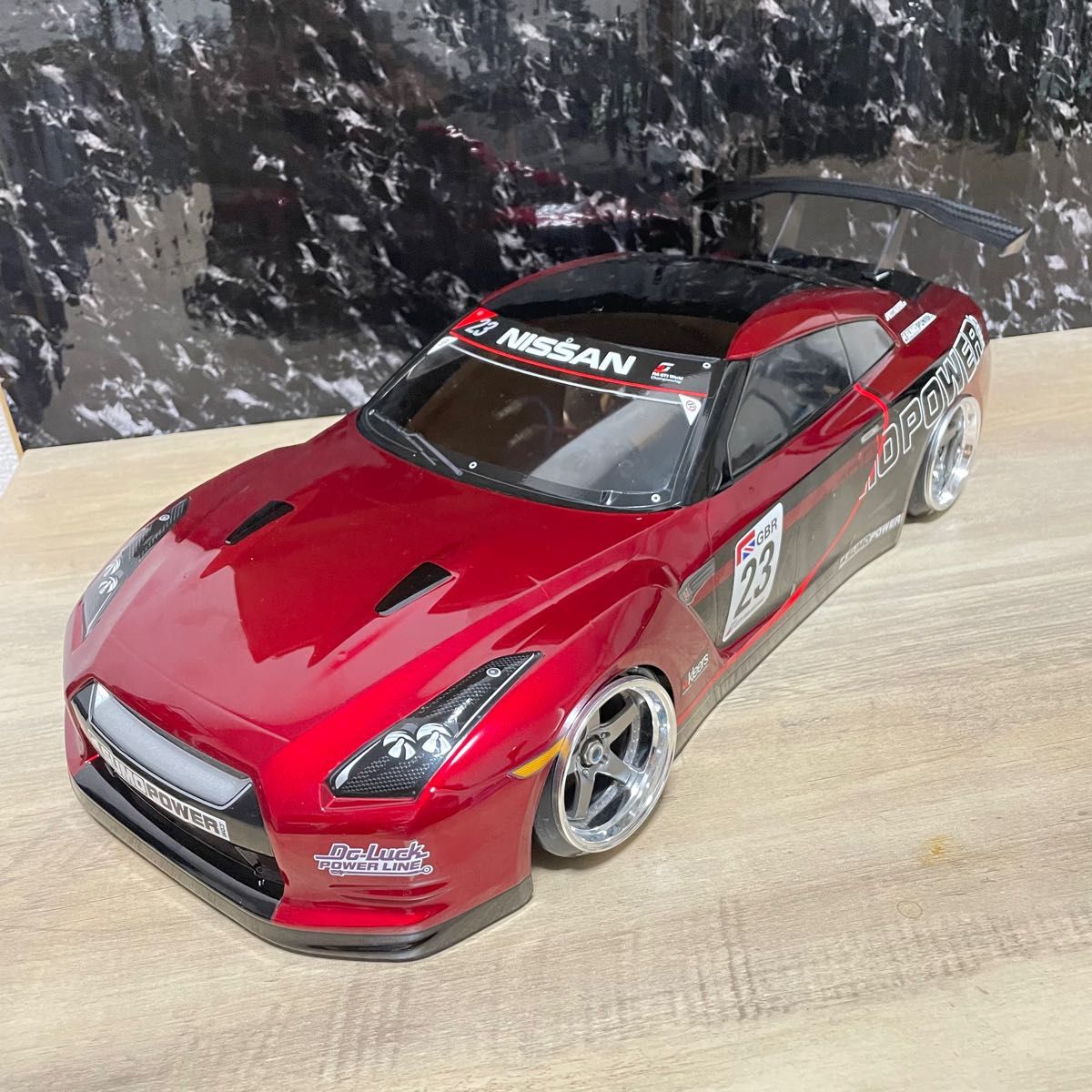タミヤ 日産 スカイライン R35 1/10ラジコン ボディ yd-2 塗装 タミヤ 日産 スカイライン R35 1/10ラジコン ボディ yd-2 塗装