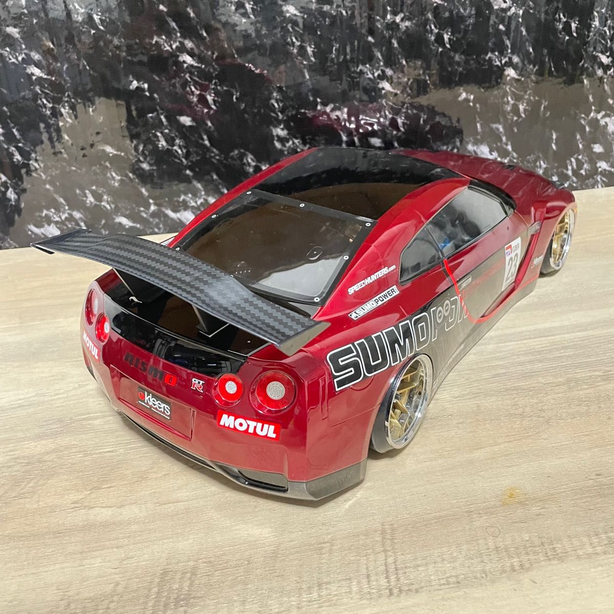 タミヤ 日産 スカイライン R35 1/10ラジコン ボディ yd-2 塗装 タミヤ 日産 スカイライン R35 1/10ラジコン ボディ yd-2 塗装