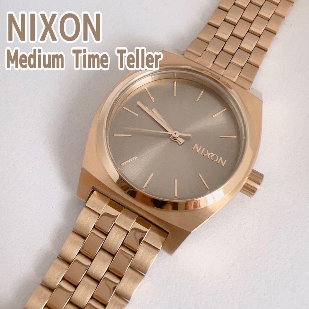 NIXON ニクソン ミディアム タイムテラー アナログ腕時計 ユニセックス