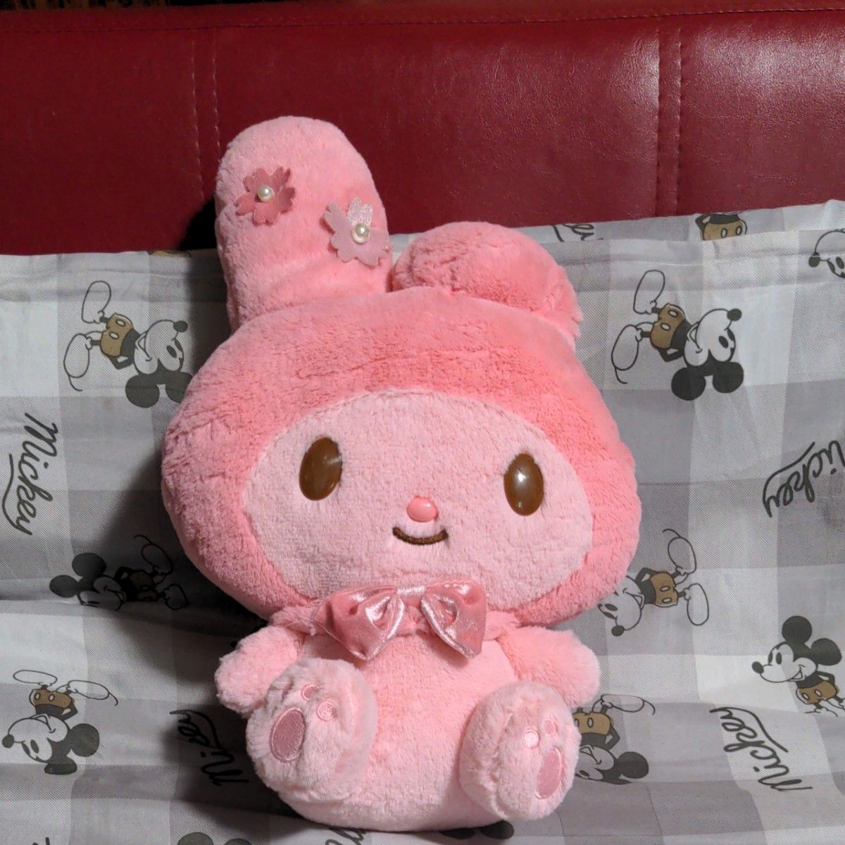 マイメロディ ふんわりピンクカラー BIG ぬいぐるみ|Yahoo マイメロディ ふんわりピンクカラー BIG ぬいぐるみ|Yahoo