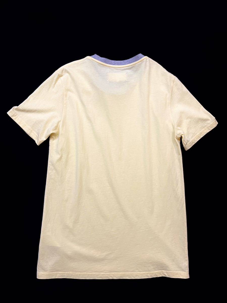 Maison Margiela 10 リンガーTシャツ トップス カットソー メゾン