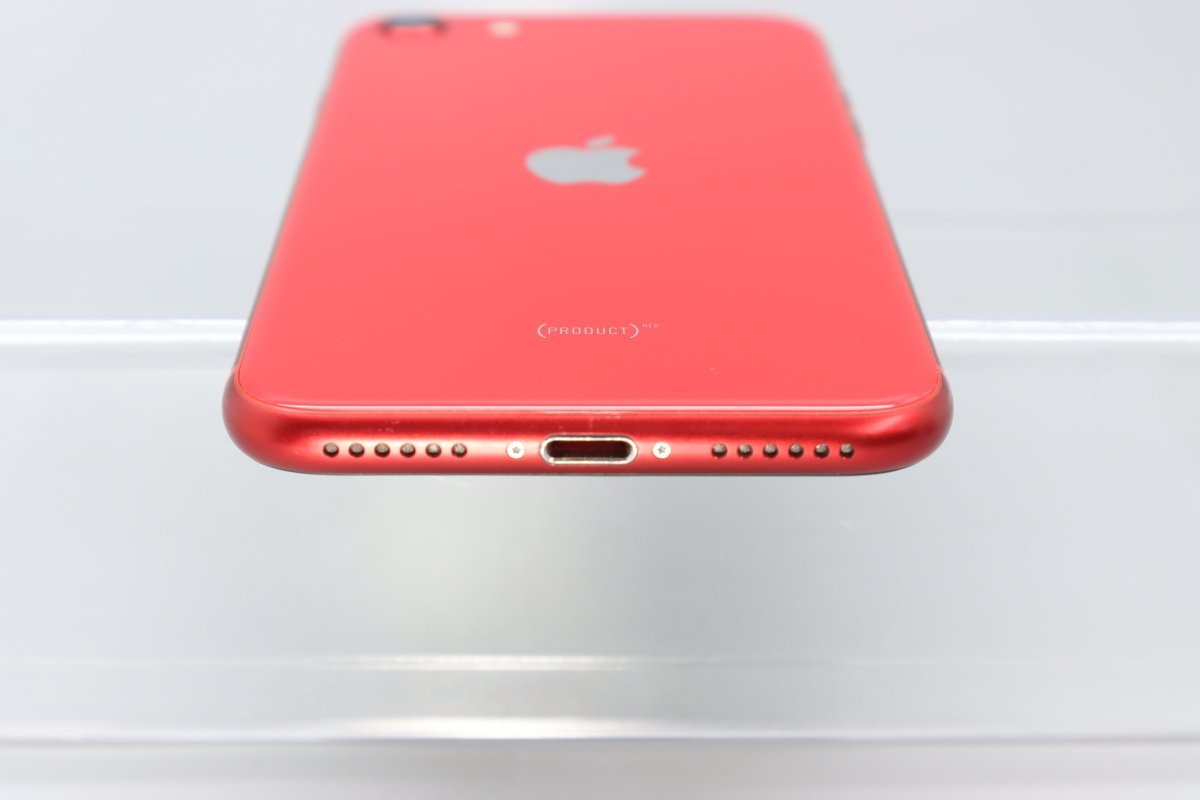 Apple iPhoneSE 64GB (第2世代) (PRODUCT)RED A2296 MX9U2J/A バッテリ83% ■SIMフリー★Joshin9340【1円開始・送料無料】の画像6