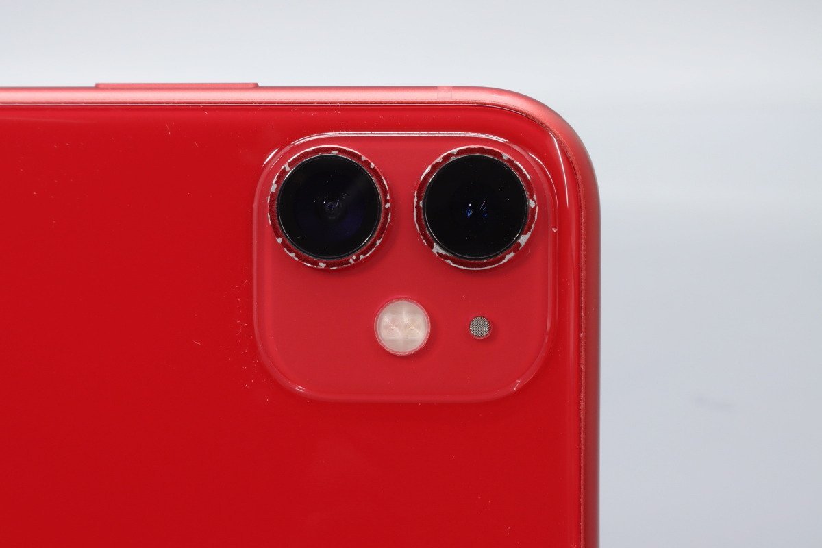 Apple iPhone11 64GB (PRODUCT)RED A2221 MWLV2J/A バッテリ75% □SIM
